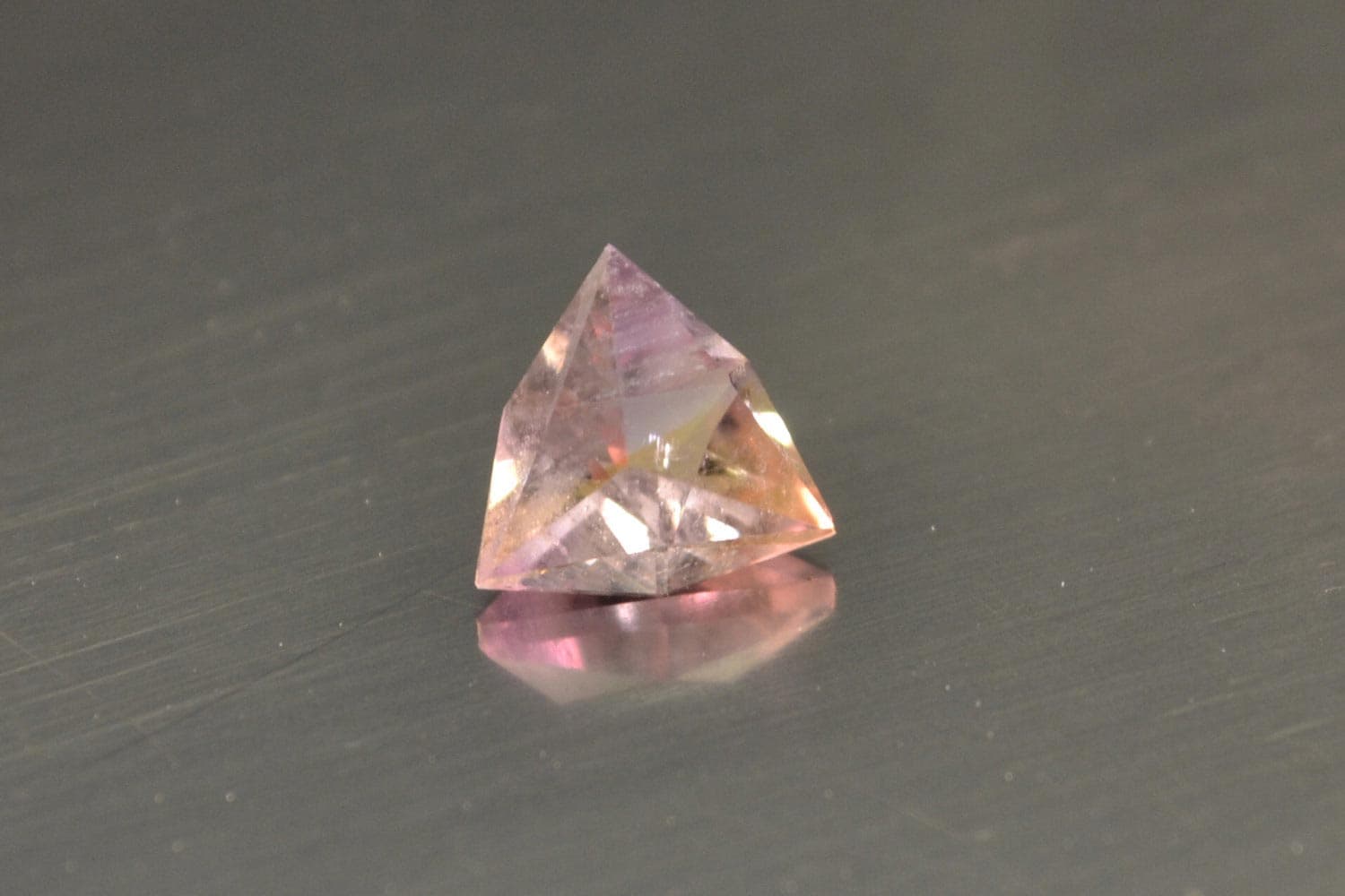 Faceted ametrine from Lane Gemstones and Lapidary